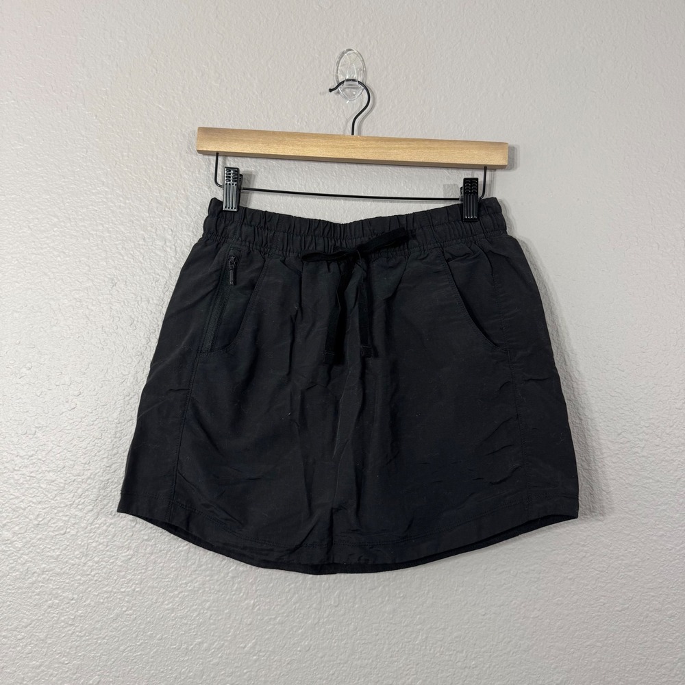 The North Face Women's Size‎ S Black Drawstring Elastic Waist Pockets Skort